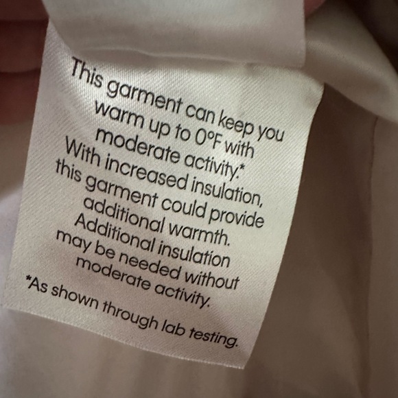 Andrew Marc Cream Puffer Jacket Faux Fur Lined Hood and Collar Womens M - Picture 11 of 15